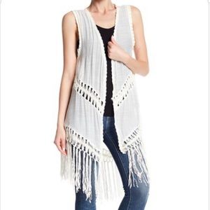 Questions crochet fringe vest